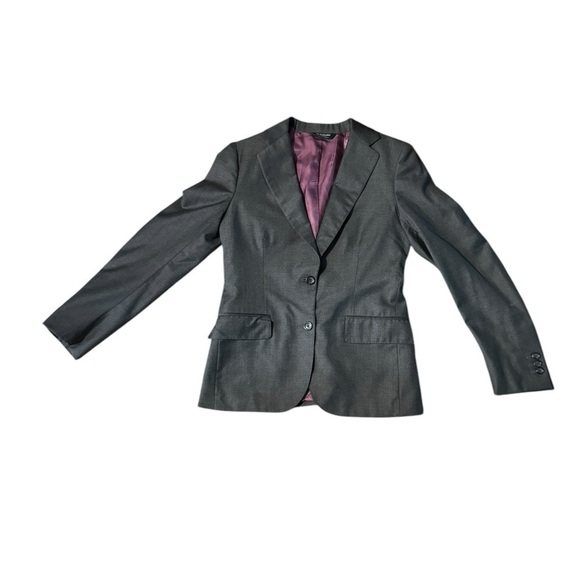 Saint Laurie Taylor Made Women’s Gray Button Up Long Sleeve Blazer Size S/M USA - Picture 3 of 10